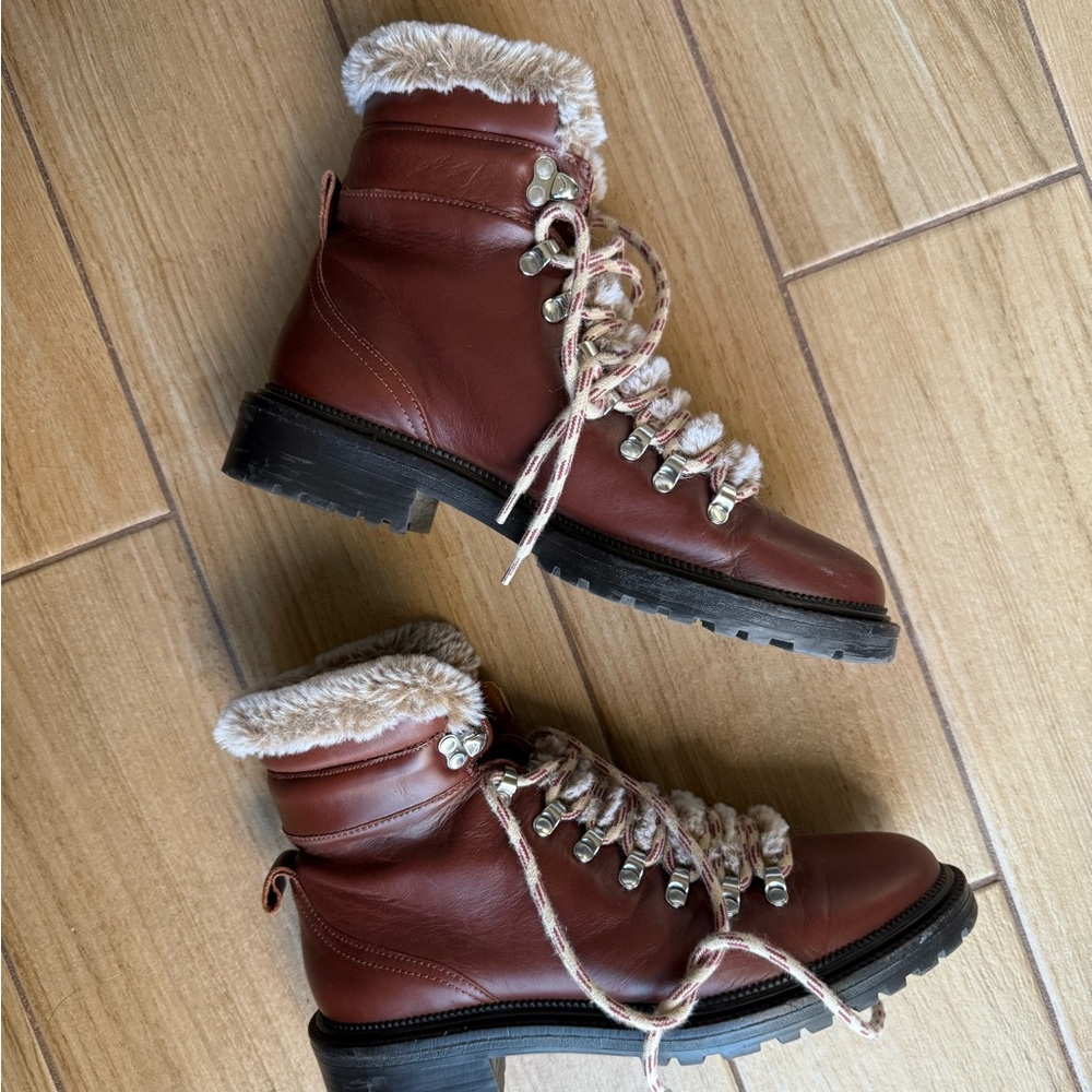 Zara Women Leather Boots